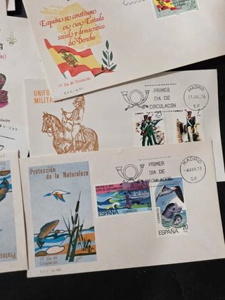 Lote sobres España +100
