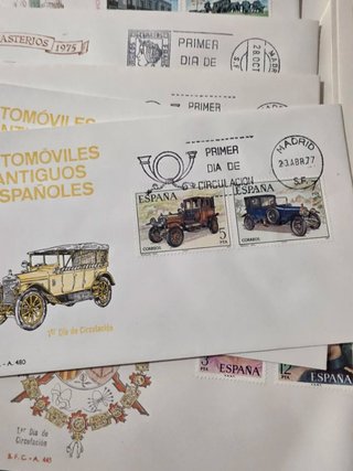 Lote sobres España +100