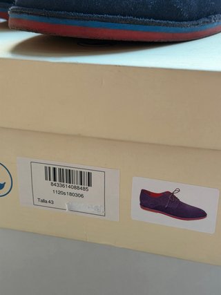 Zapatos El Ganso azules