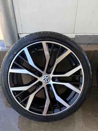 Cambio llantas vw polo gti 18
