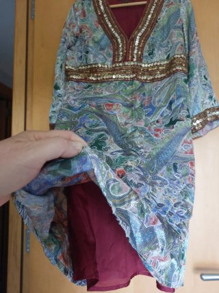 Vestido Chatik y Kertán Talla L