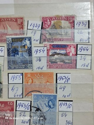 colección filatélica centenaria Sellos exclusivos