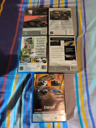 Pack 5 Juegos PS2 Conducción y Carreras PAL España