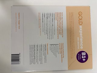 Libro ingles Gold EXPERIENCE 2ED B1+ Pearson