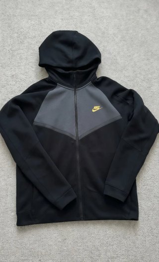 Nike Tech Fleece Negro Gris Talla L