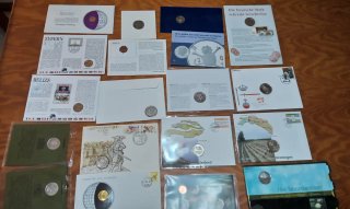 Lote monedas conmemorativas Europa