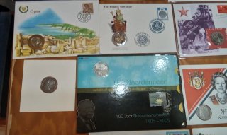 Lote monedas conmemorativas Europa