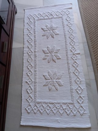Alfombra Pasillo/Pie de Cama Algodón