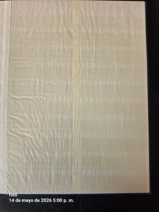 Álbum Clasificador Sellos tamaño folio.