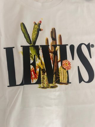 Camiseta Levi's Talla M Cactus Estampado