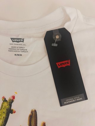 Camiseta Levi's Talla M Cactus Estampado