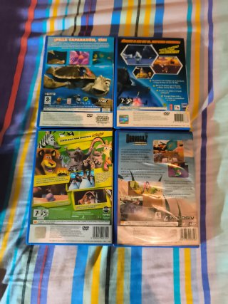 Pack 4 Juegos PS2 completos pal españa