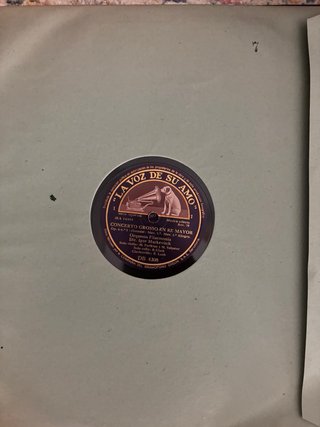 Álbum de discos de música clásica