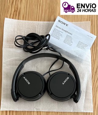 Auriculares Sony MDR-ZX110 Negros - Nuevos