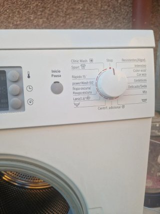 Lavadora Bosch Serie 4 Blanca