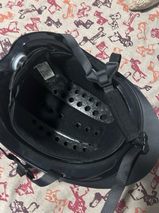 Casco Hípica Decathlon Negro