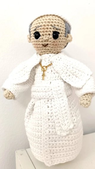 Papa León XIV Crochet