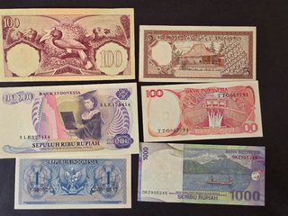 Lotto Banconote Indonesia - Serie Varia