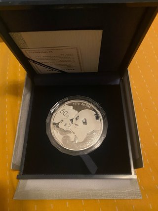 Moneda Panda 150g Ag.999 2019