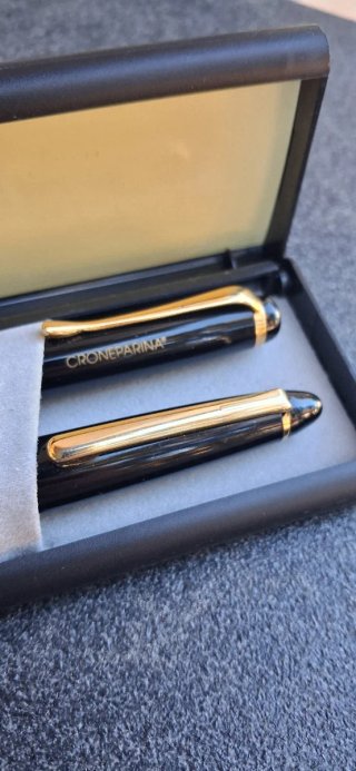 Set 2 Stilografiche Croneparina e quinazide penne