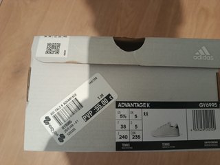 Zapatillas Adidas Niño Blancas y Verdes