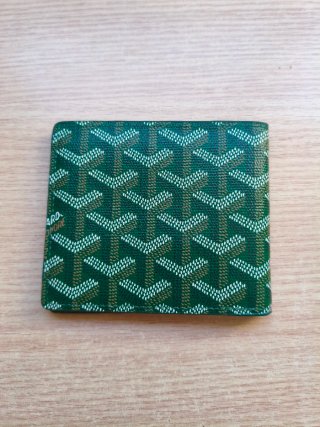 Billetera G Verde Multicolor