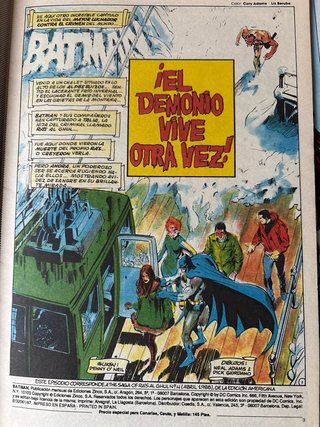 Comic Batman saga Ras al Ghul