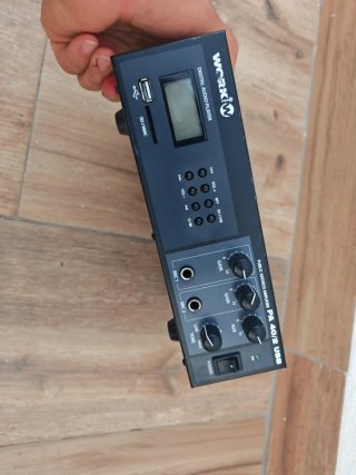 Amplificador Work Pro PA 40/2 USB