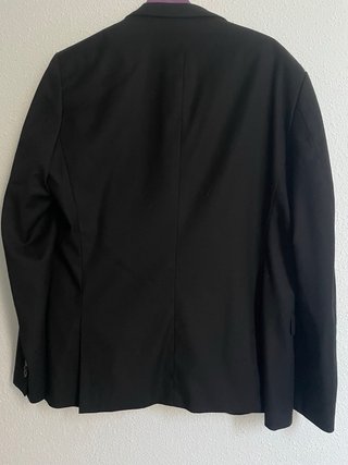 Traje Negro Slim Fit Mango Talla M