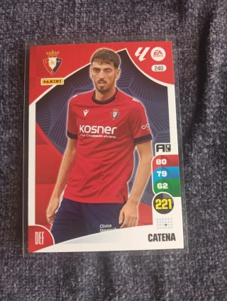 Cromo de fútbol Catena