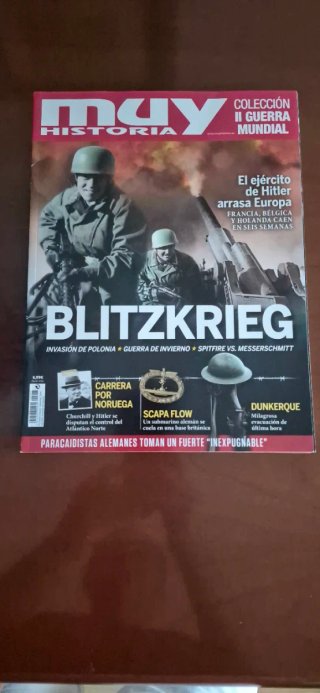 REVISTA MUY INTERESANTE HISTORIA BLITZKRIEG