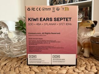 Kiwi Ears Septet IEMs Quadbrid auriculares