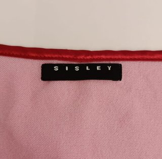 Top Tirantes Rosa Sisley con Lazo Talla M