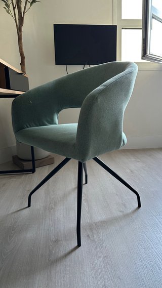 Silla de escritorio moderna verde