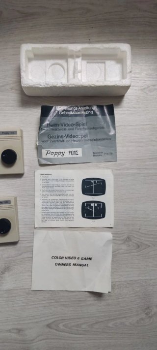 Consola Retro Poppy 9012 Color Video Game con Pist