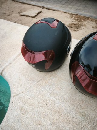 Cascos Jet Moto DAVID (2 unidades)