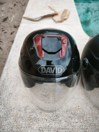 Cascos Jet Moto DAVID (2 unidades)