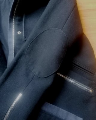 Chaquetón Zara Negro Talla S