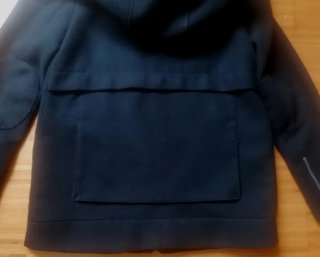 Chaquetón Zara Negro Talla S