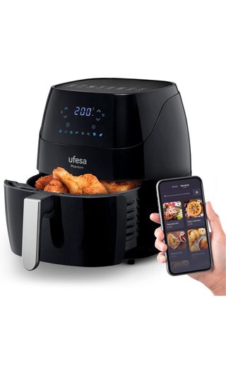 Freidora Aire sin aceite Ufesa Phantom Wifi 5L
