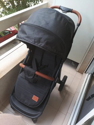 Carrito de bebé negro kinderkraft