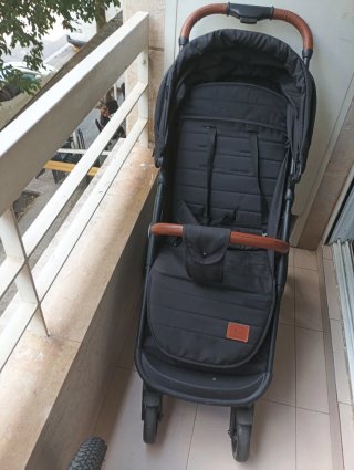 Carrito de bebé negro kinderkraft