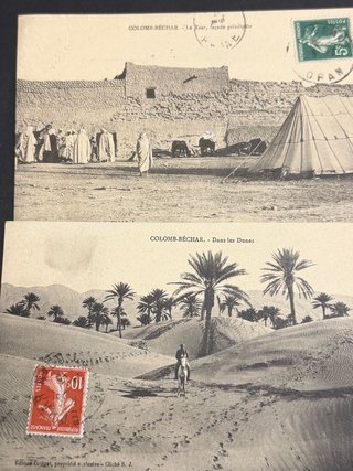 Lote 6 Postales Marruecos centenarias 1913.