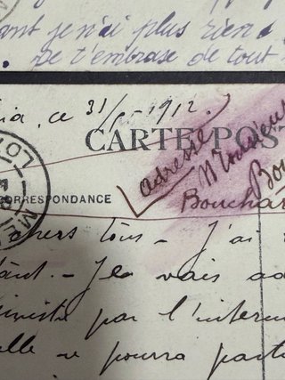 Lote 6 Postales Marruecos centenarias 1913.