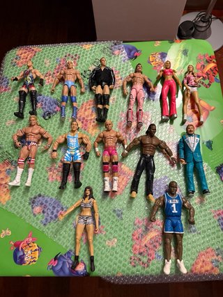 Lotto Action Figures WWE Elite (9 foto)