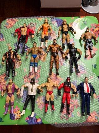 Lotto Action Figures WWE Elite (9 foto)