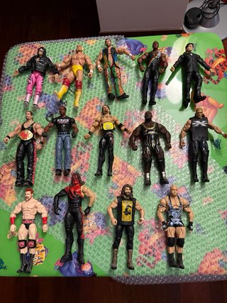 Lotto Action Figures WWE Elite (9 foto)