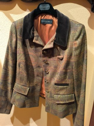 Chaqueta Purificación García cuadros M/38