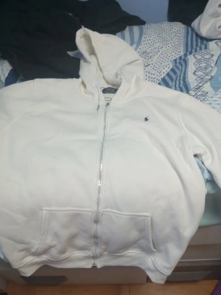 Sudadera Polo Ralph Lauren Blanca Hombre