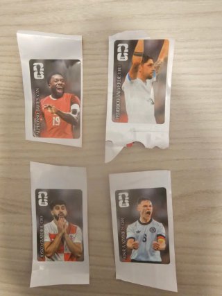 Lote cromos Coca-Cola Panini Mundial